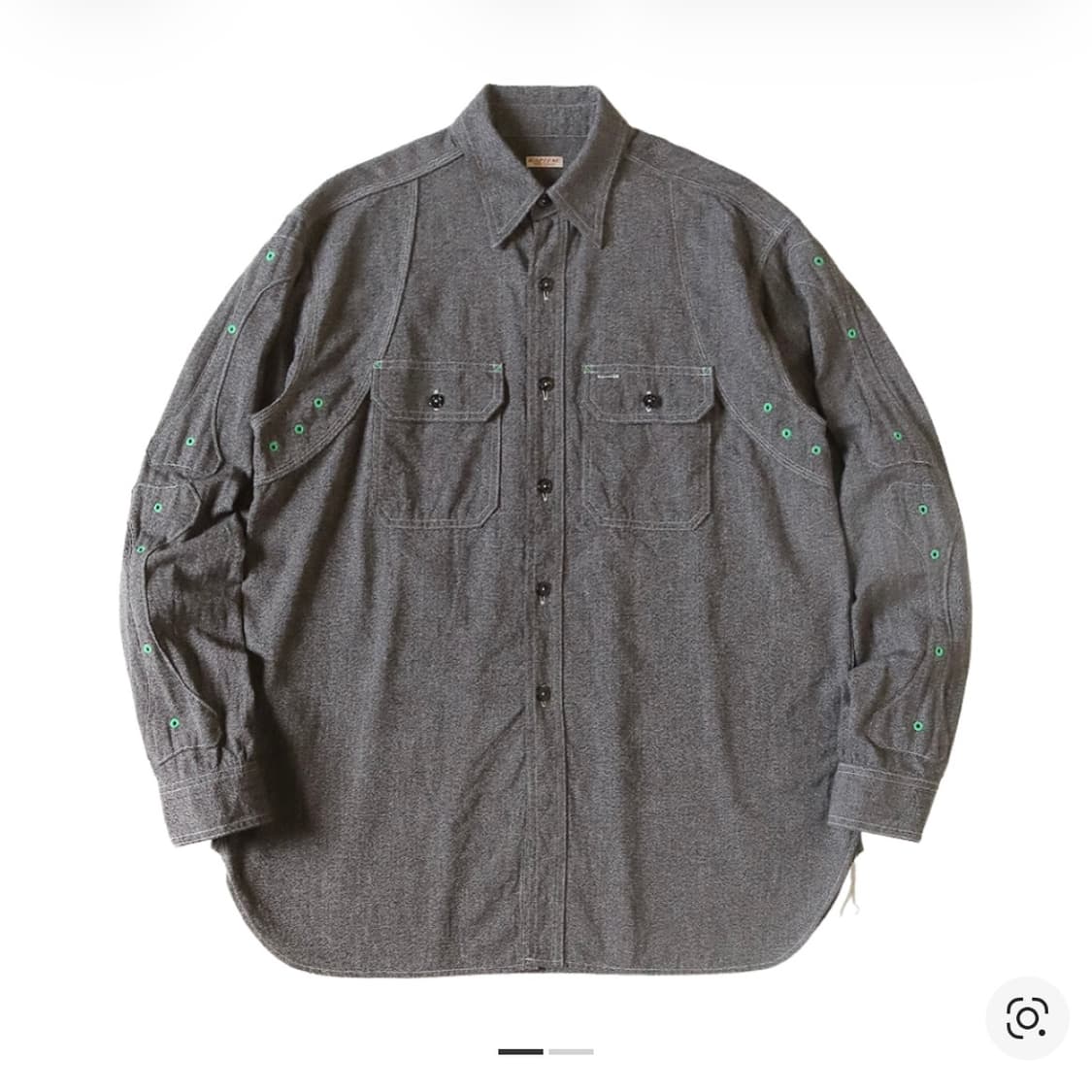 Kapital Bone Chambray Shirt 캐피탈 샴브레이 셔츠 상품이미지1