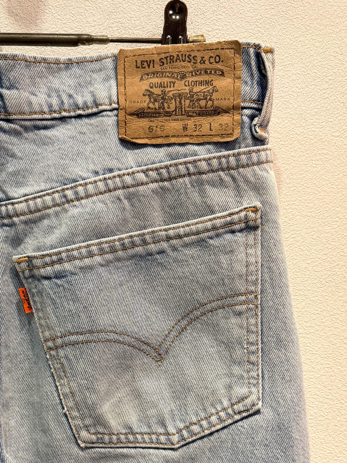 90's Levi's 610 Orange Tab (30.5) 상품이미지1