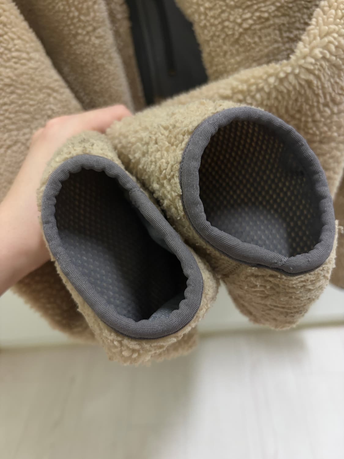 00s 파타고니아 레트로 딥파일 플리스 오트밀 그레이 자켓 상품이미지4