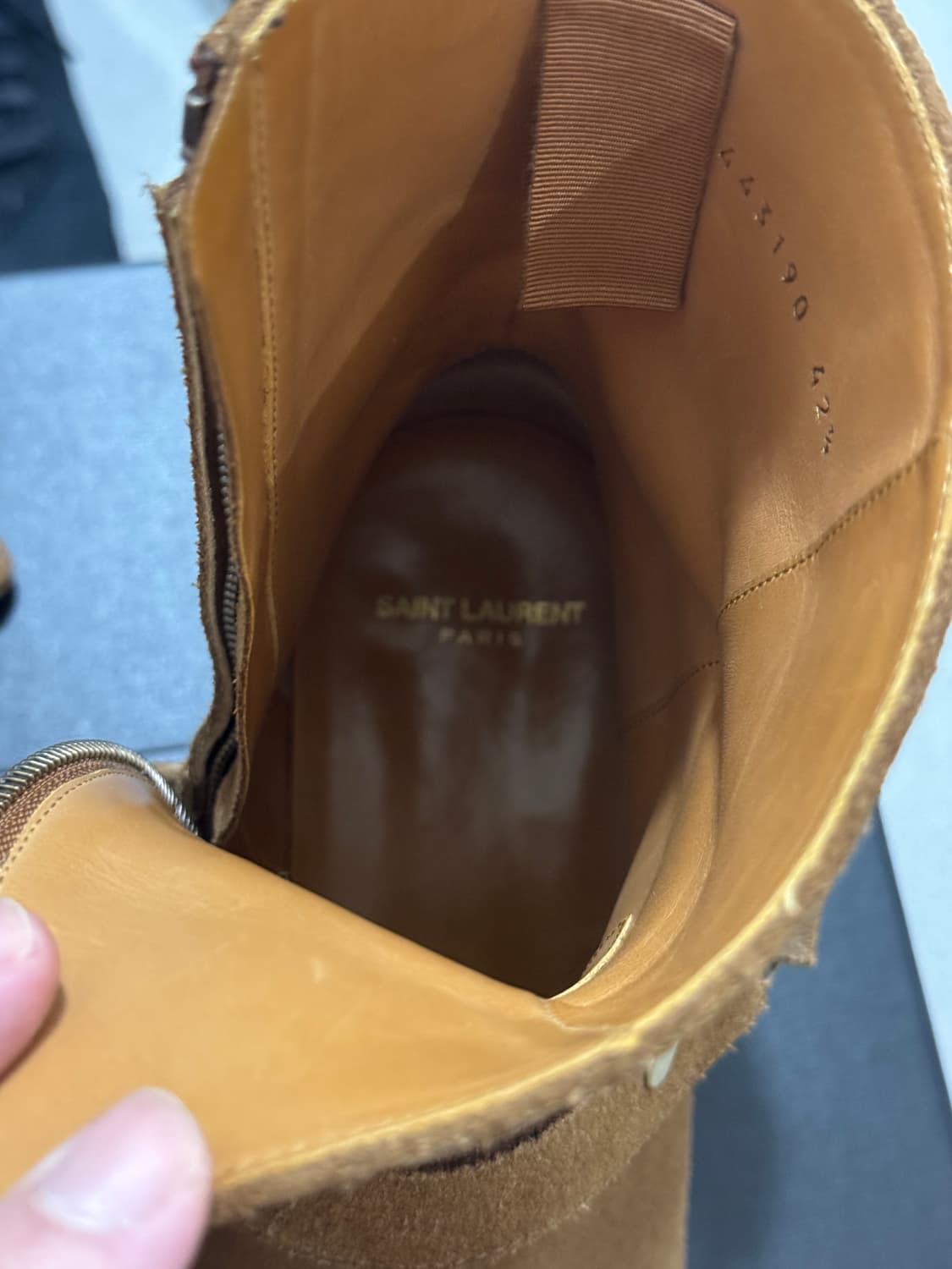 생로랑 첼시부츠(와이어네트 42.5)-백화점 구매 상품이미지6