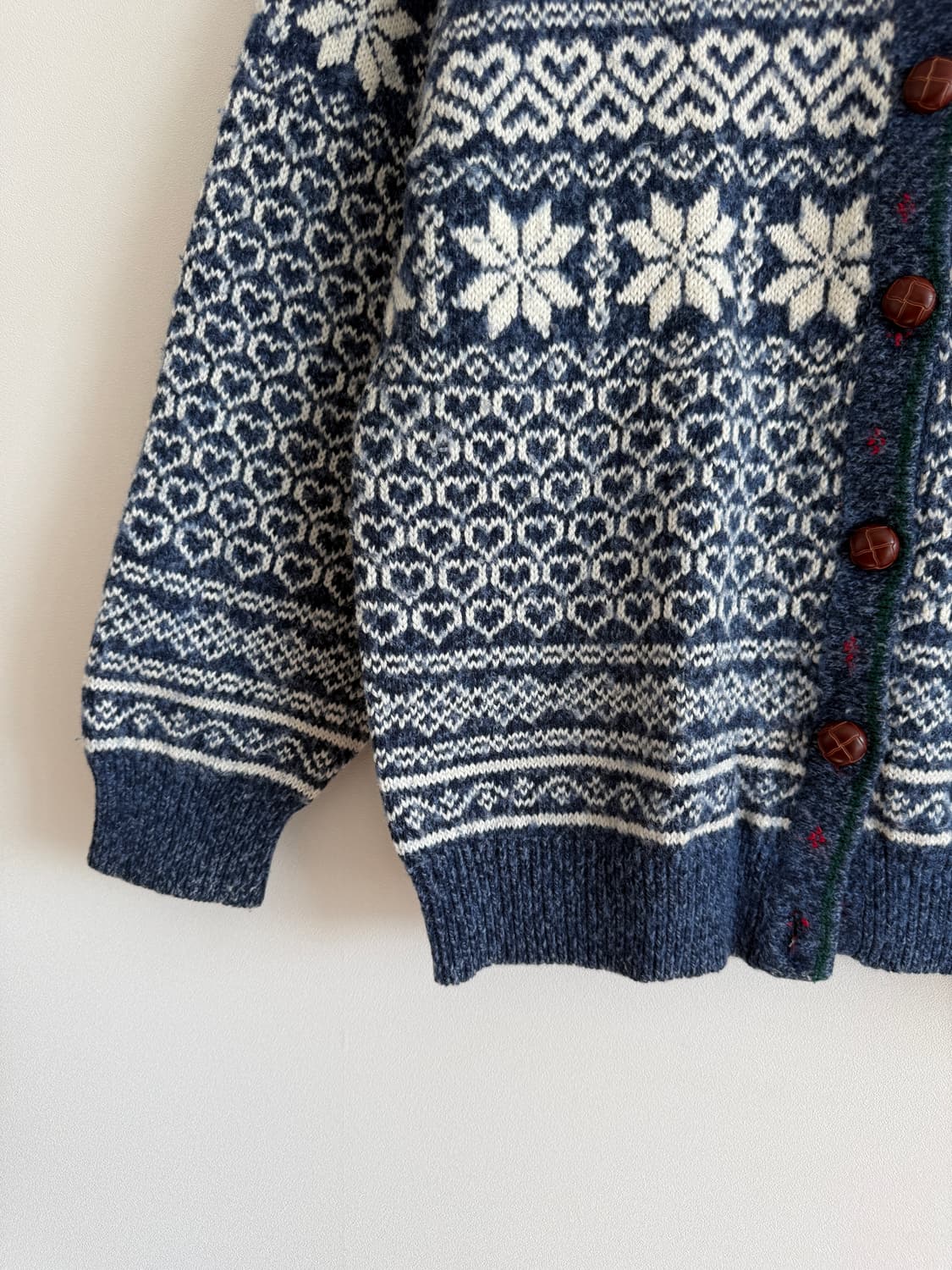 Pre owned 노르딕 가디건 상품이미지3