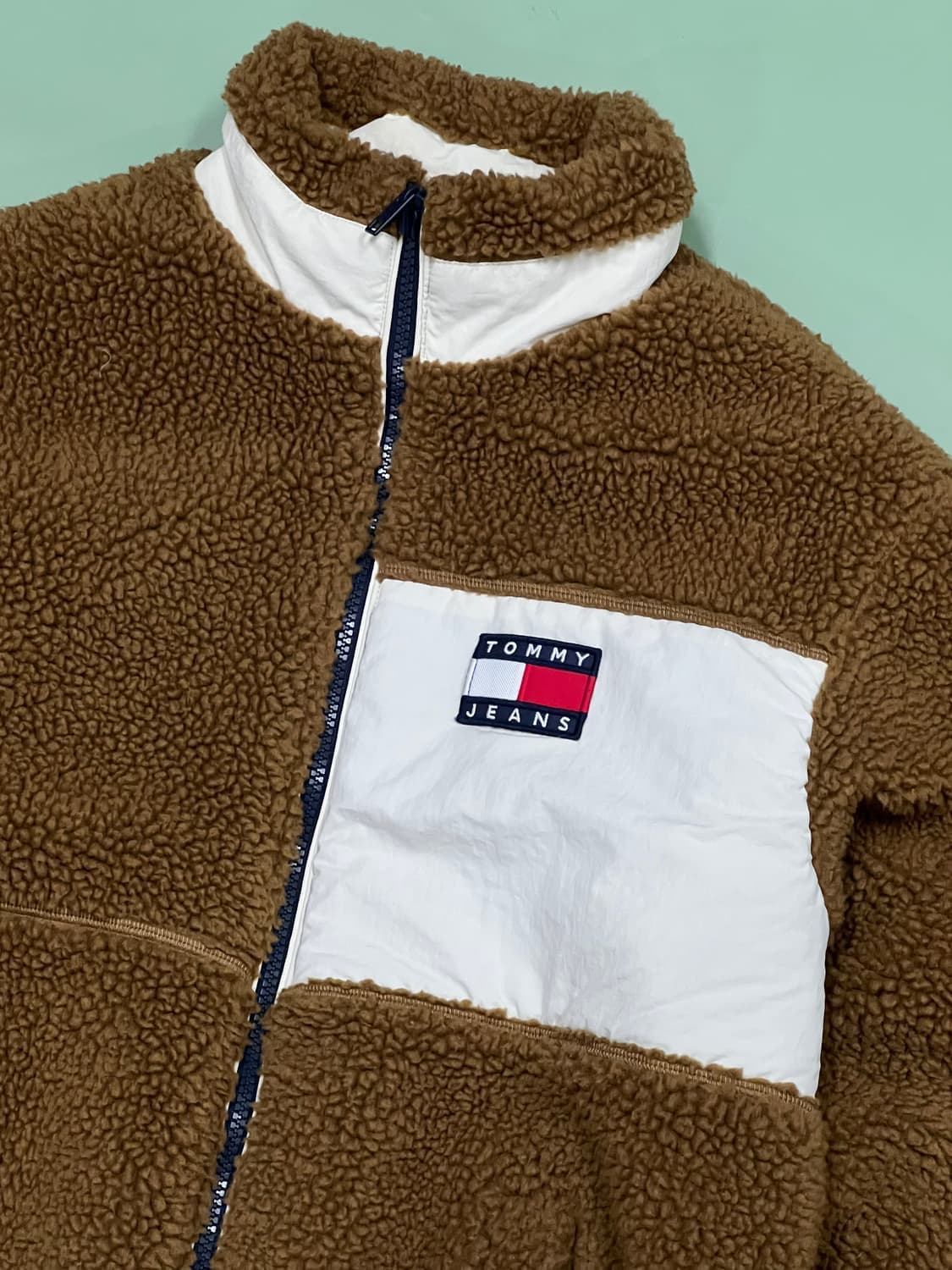 (S) 타미진스 리버서블 미디 셰르파 자켓 상품이미지7