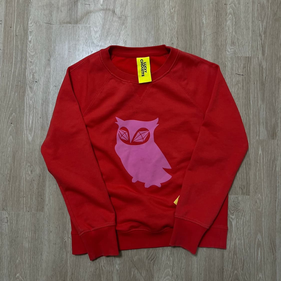 럭키슈에뜨 여성 빅로고 맨투맨 M/95  상품이미지1