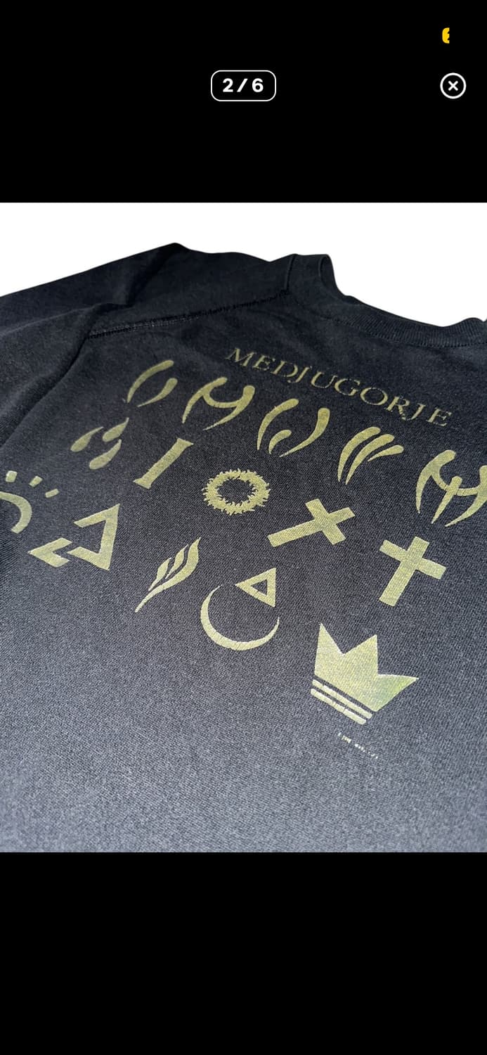 성모 마리아 메주고리예 헤인즈 스웻셔츠 상품이미지2