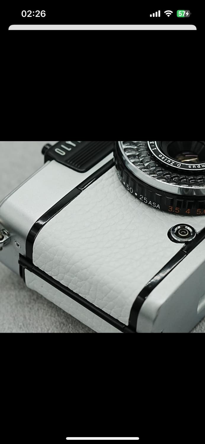 올림푸스 펜 PEN EE-3 하프 필름 카메라 희귀 (화이트) 작례o 상품이미지3