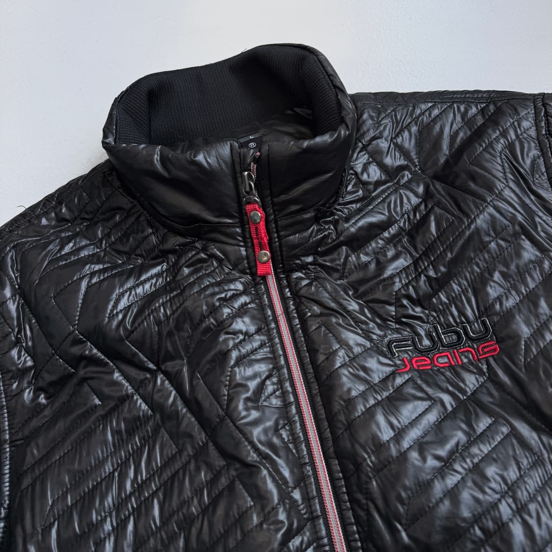FUBU 후부 퀼팅 유광 점퍼 자켓 상품이미지3