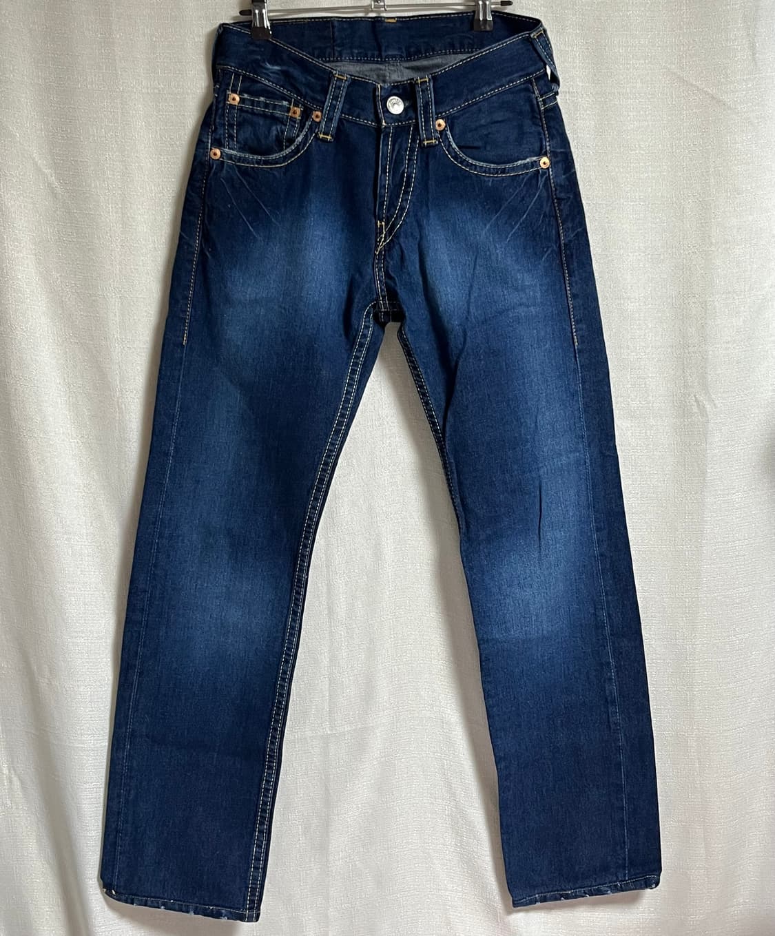 리바이스 901 진청 워싱 데님 팬츠 청바지 30 상품이미지1