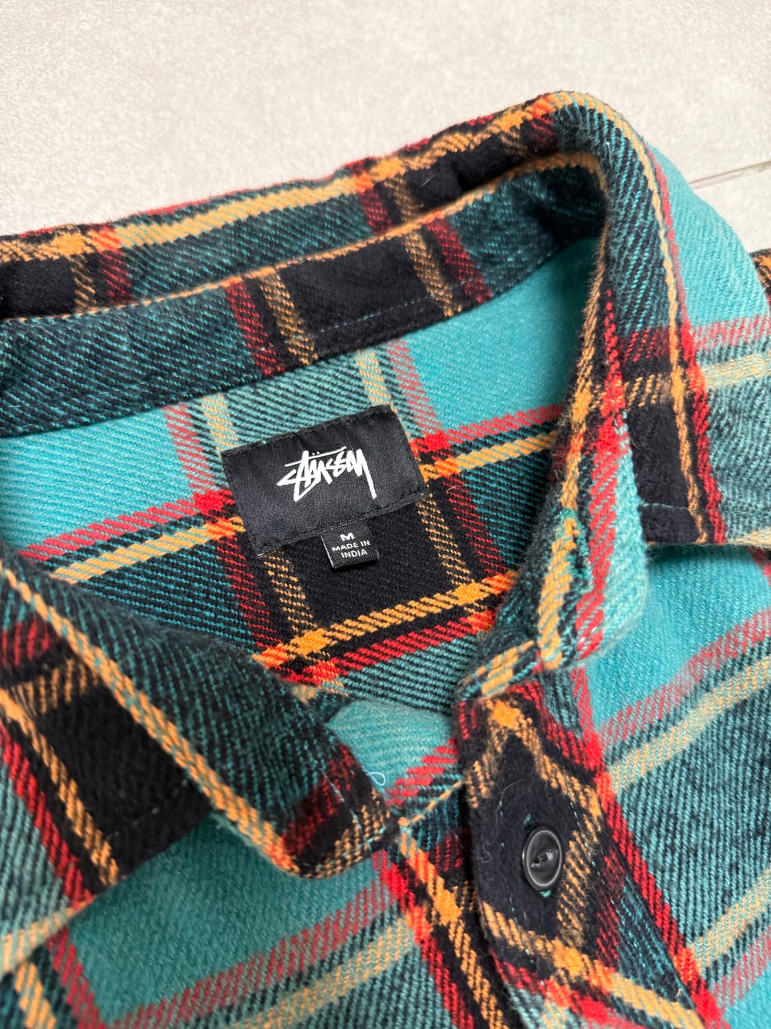 스투시 프란넬셔츠 상품이미지3