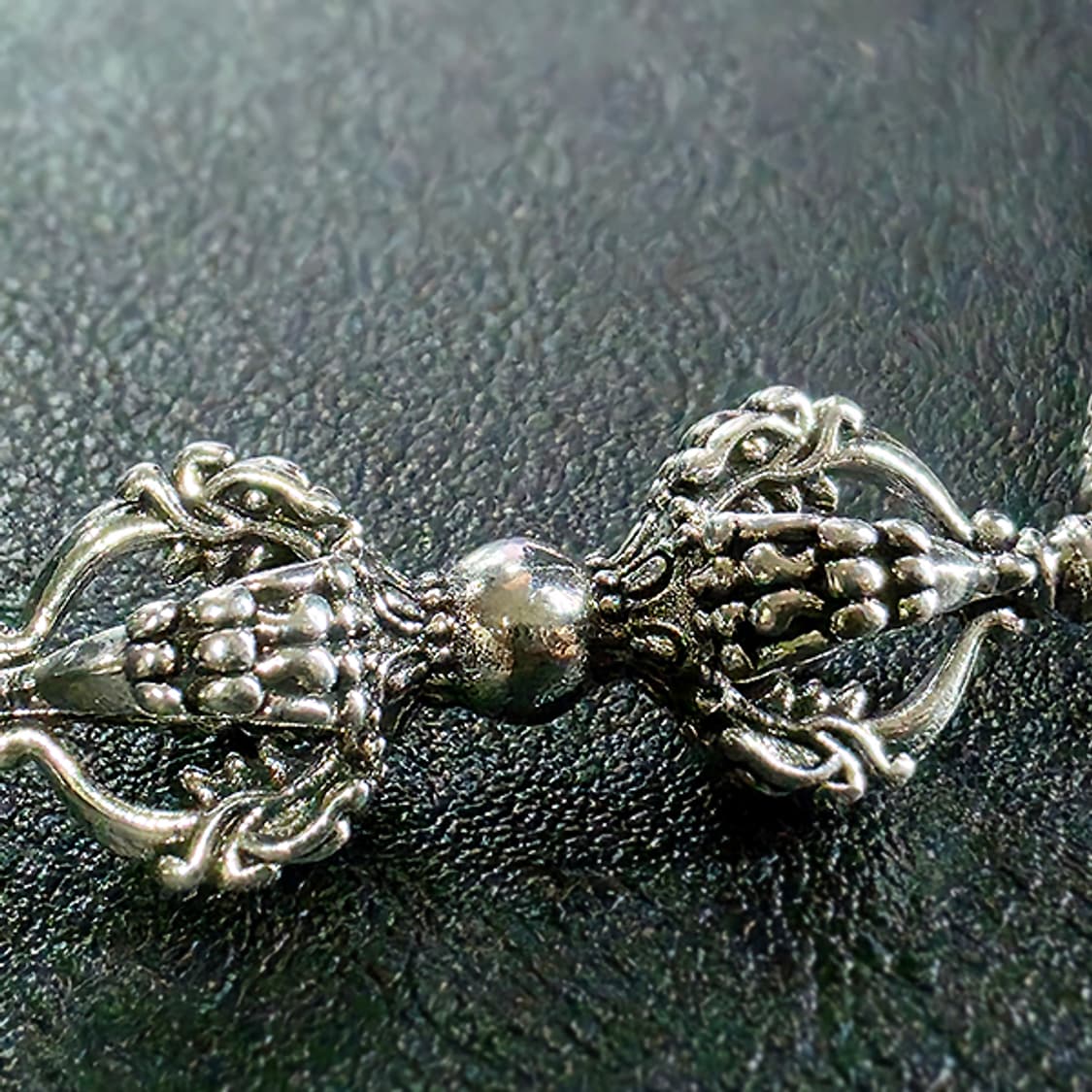 금강저 백동 펜던트 엔틱 불교 남자 목걸이 상품이미지3