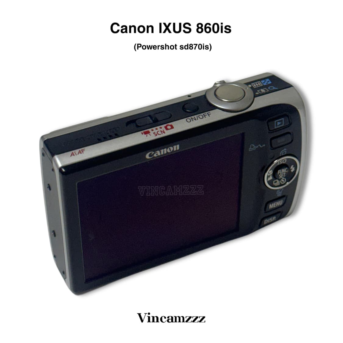 Canon 캐논 IXUS 익서스 860is 디지털 카메라 상품이미지9