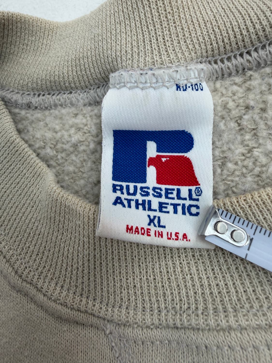 90s Russell Sweatshirt (beige) 상품이미지3