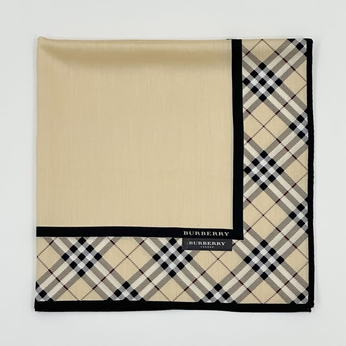 (새상품) burberry / 버버리 코튼 쁘띠스카프 손수건 상품이미지2