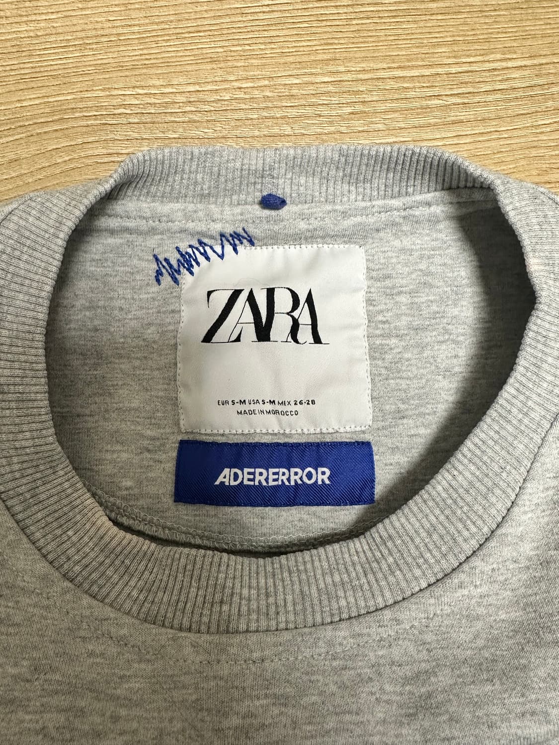 자라 아더에러 맨투맨 s-m 상품이미지4