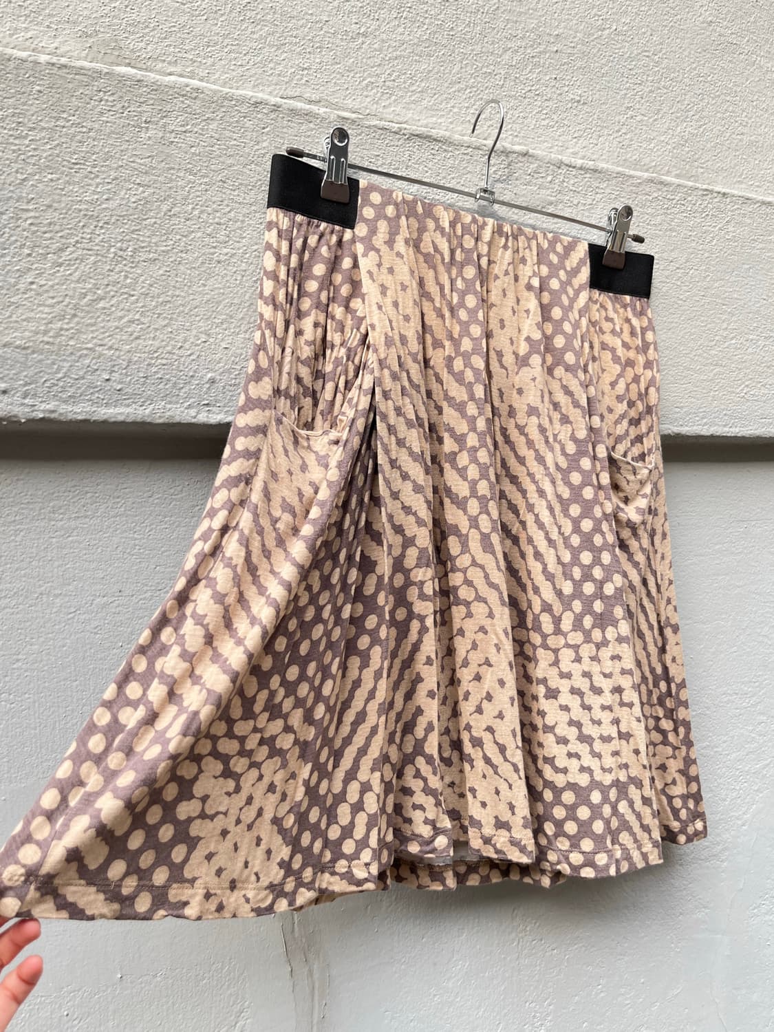 띠어리 도트 스커트 상품이미지2