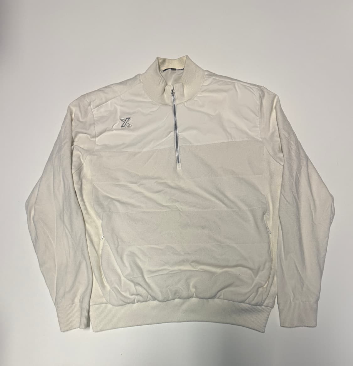 JDX 골프 22년도 방풍 반집업 니트 L 상품이미지1