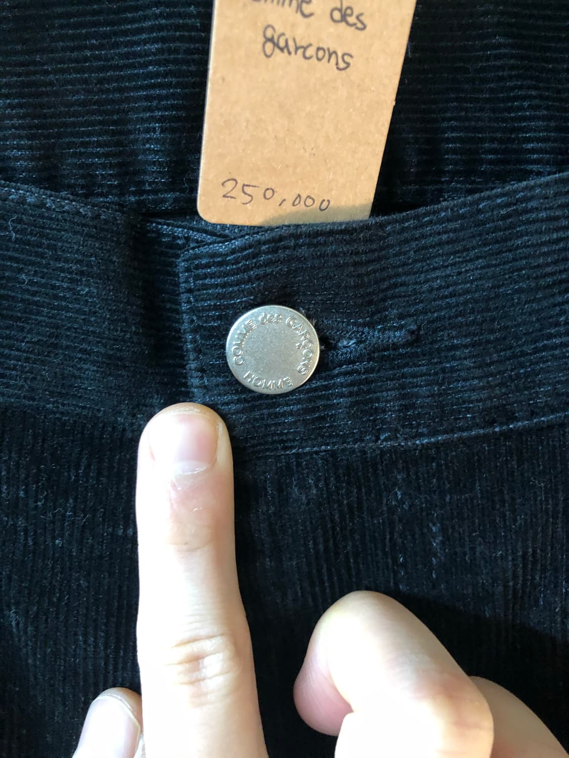 Comme des garcons homme 코듀로이 팬츠 L 상품이미지4