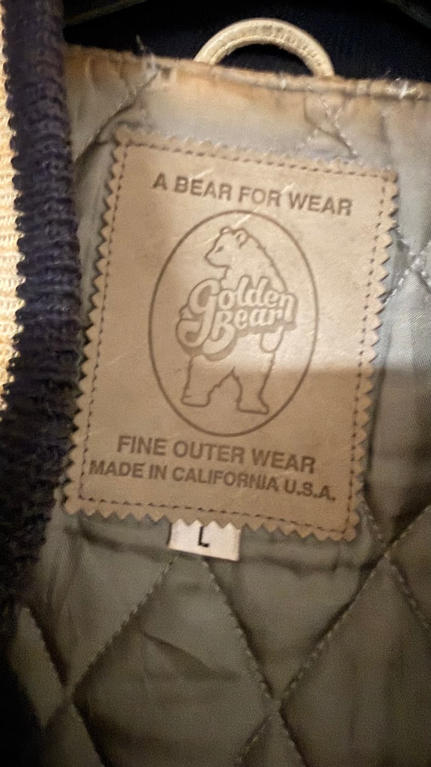 (희귀)골든베어 바시티 자켓 L 100 상품이미지5