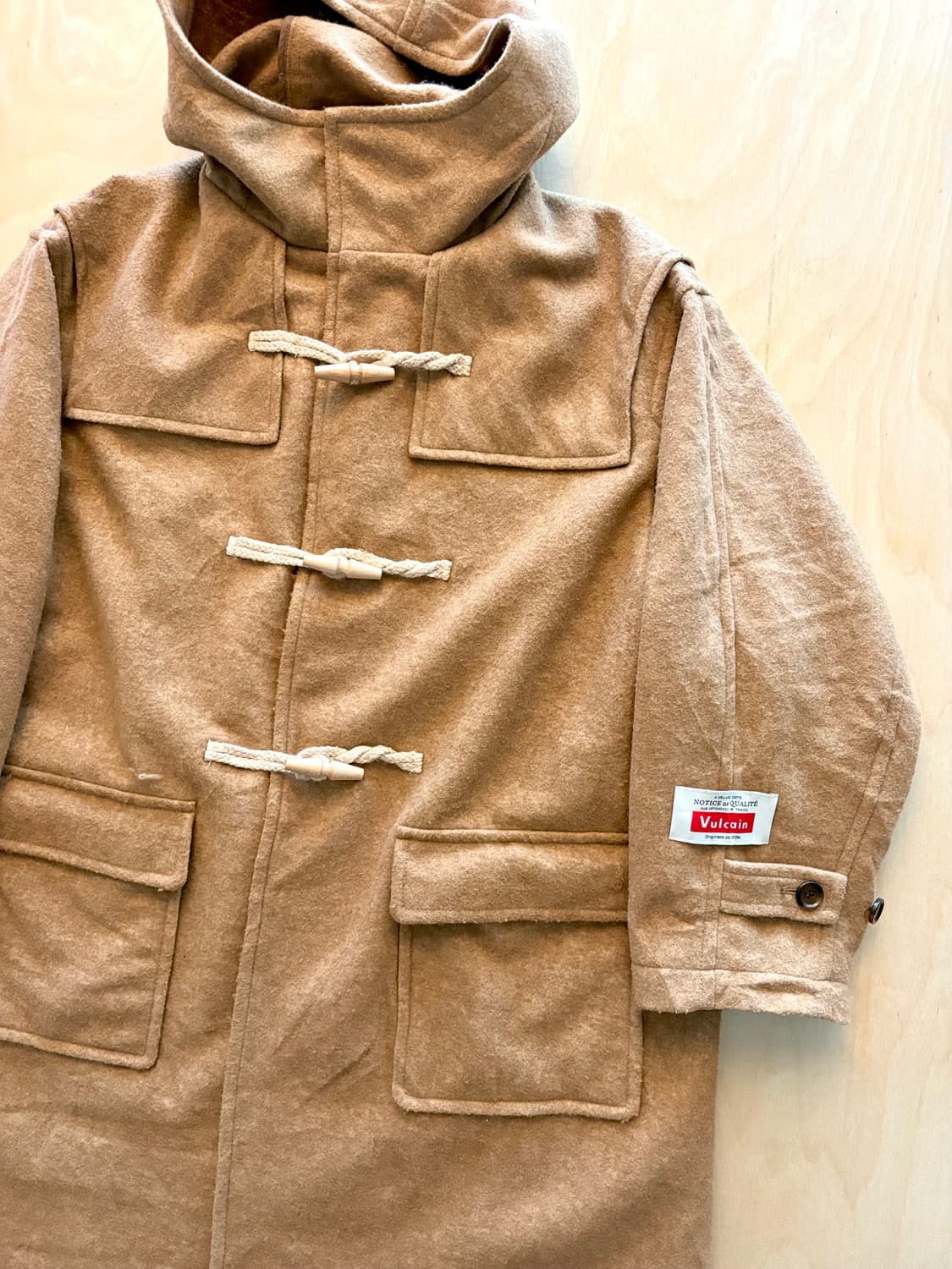 Vulcain  빈티지 떡볶이코트 더플코트 상품이미지2