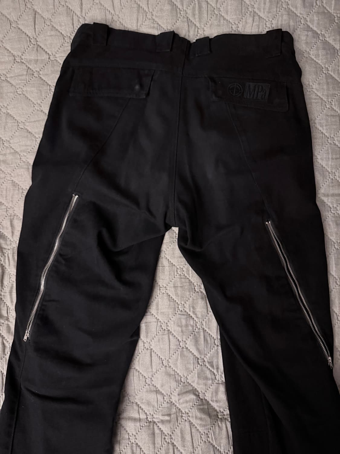 플라스틱프로덕트 웨이브 지퍼 팬츠  상품이미지2