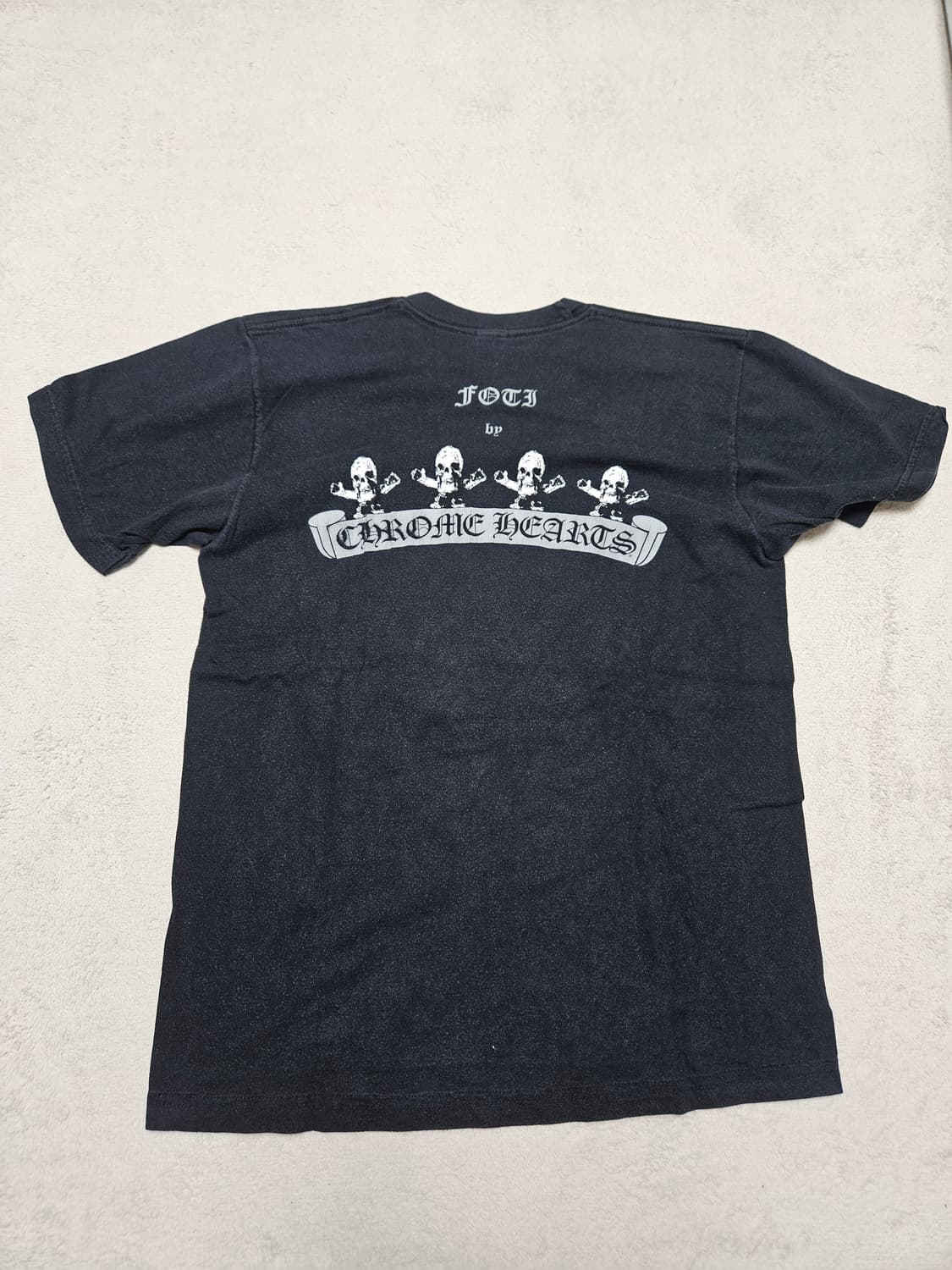 [M] 크롬하츠 포티 스크롤라벨 티셔츠 상품이미지1