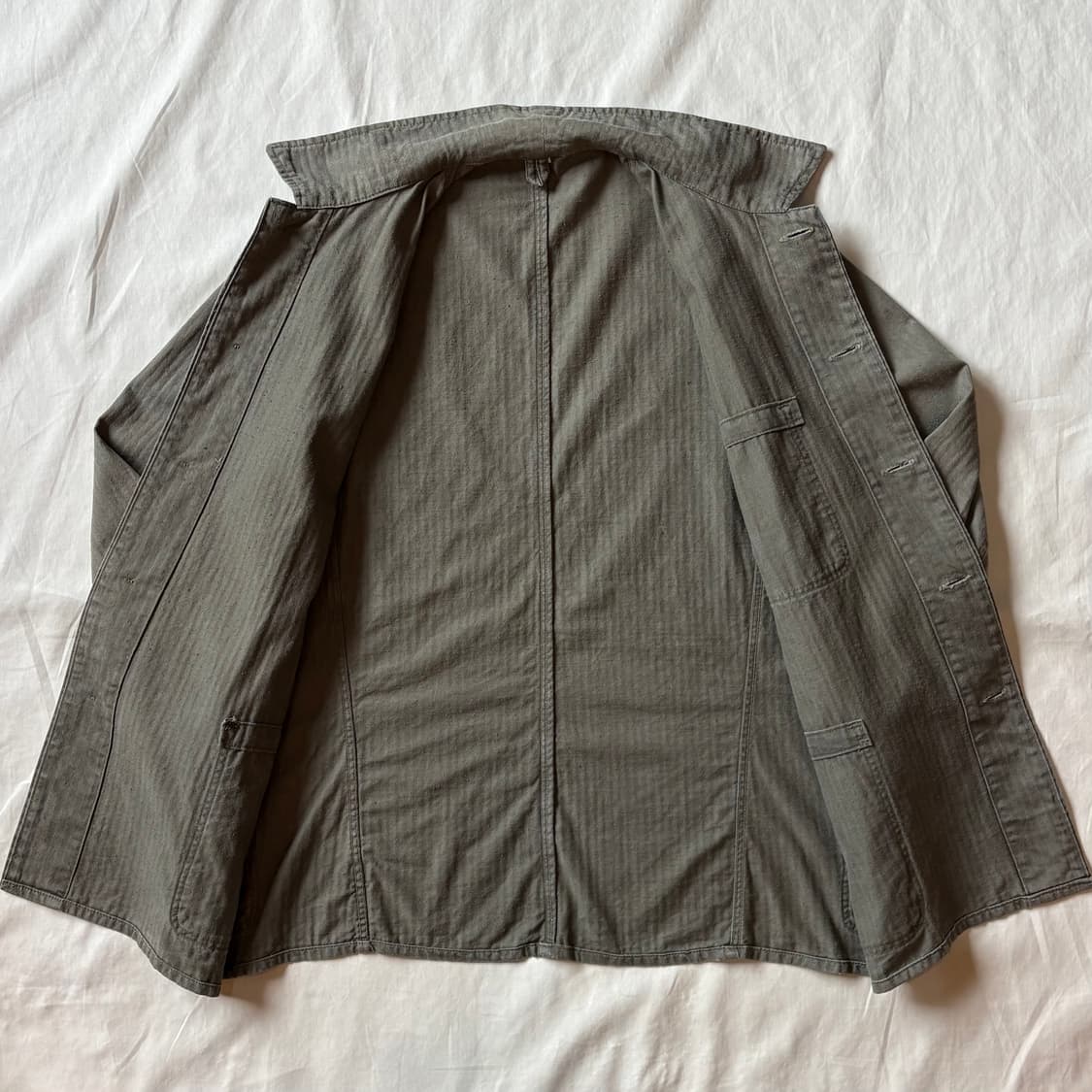 [48/95-97] 70s 독일 오리지널 HBT 워크자켓 상품이미지5