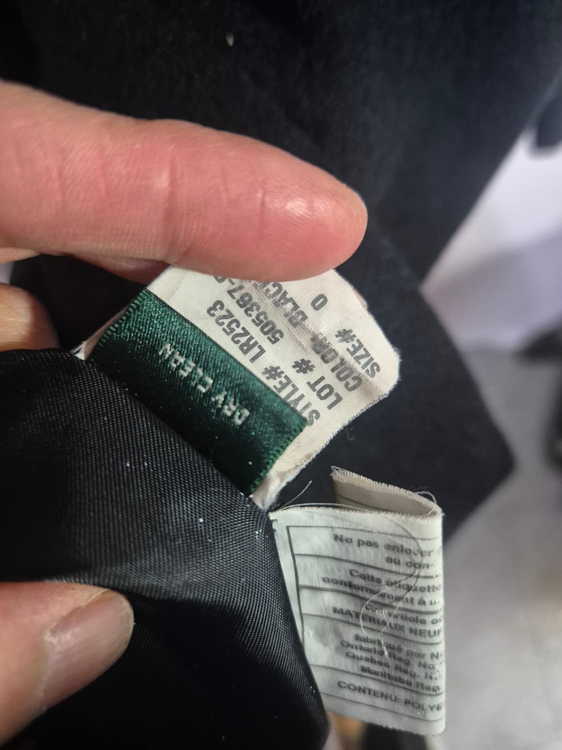 랄프로렌 블랙 여성 코트 상품이미지7