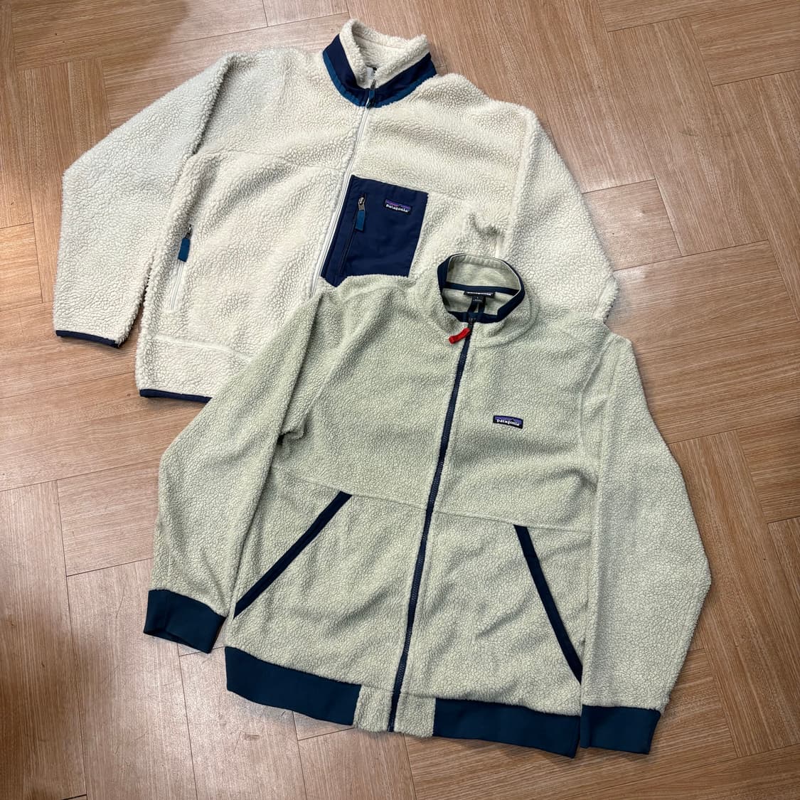 파타고니아 오트밀 헤더 시어링 플리스 자켓 상품이미지10
