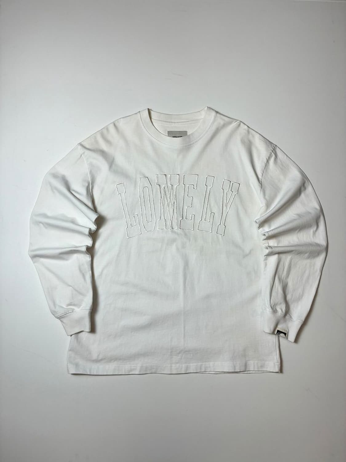 노앙 x 헤어몬 23ss 스펠아웃 로고 롱 슬리브 PN8480 상품이미지1