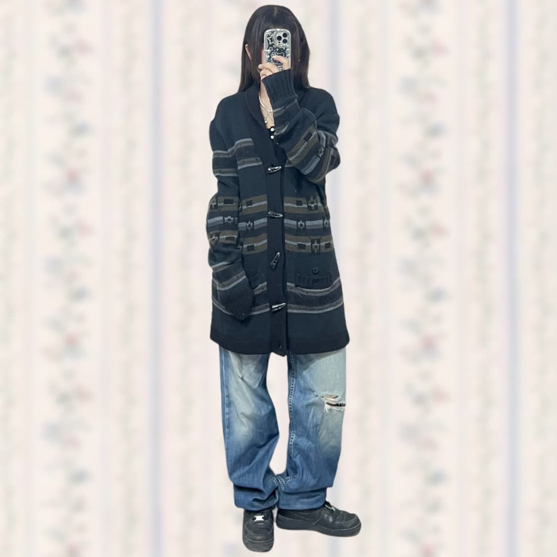 리바이스 토글버튼 에스닉 가디건 상품이미지1