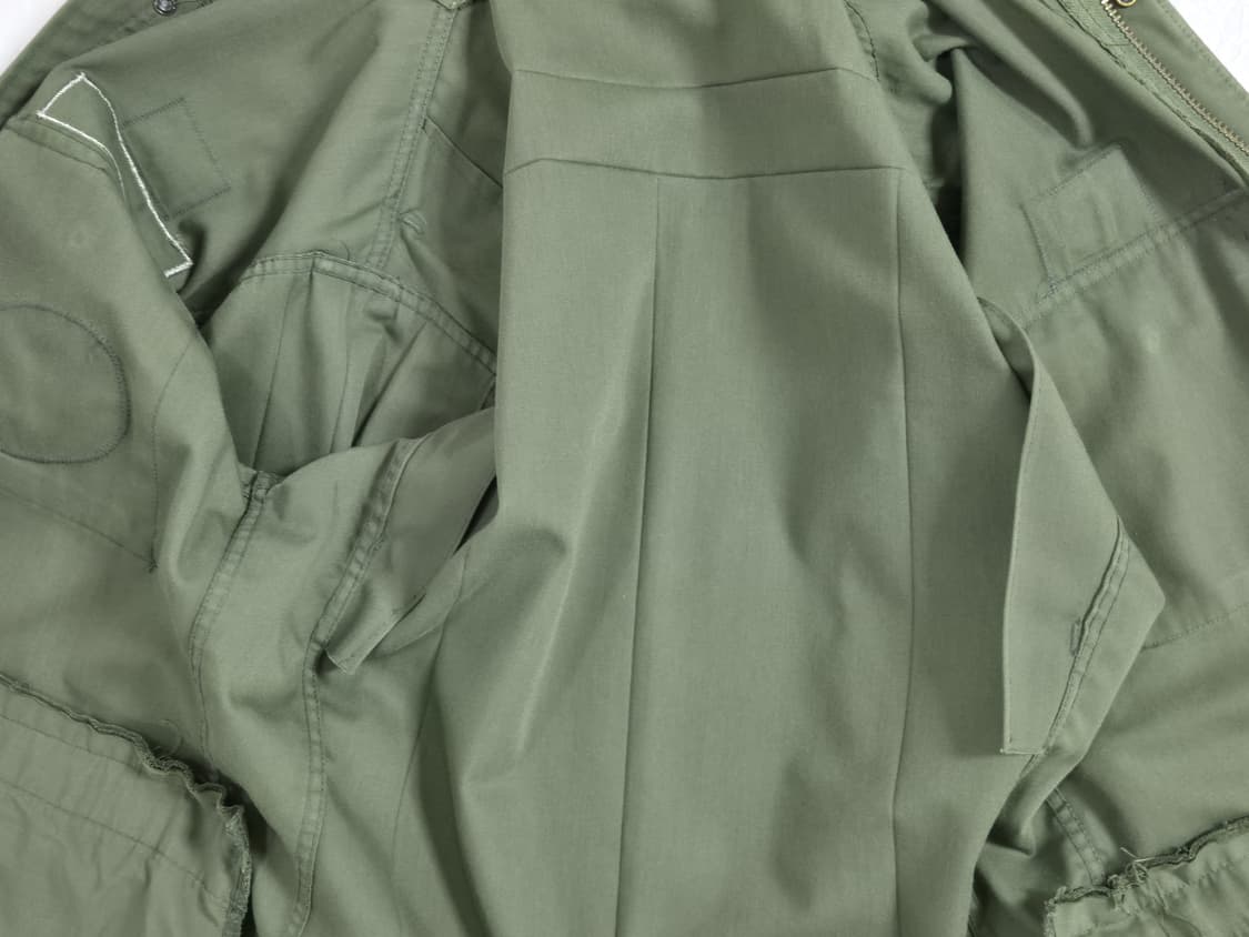 육군 구형 5공수특전여단 중위 민무늬 야전상의 전투복 상의 자켓 (XL) 상품이미지7