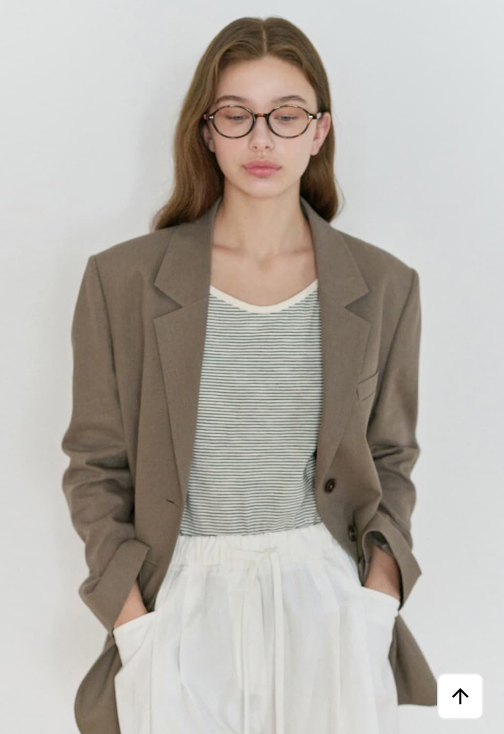 닐바이피 린넨자켓 상품이미지1