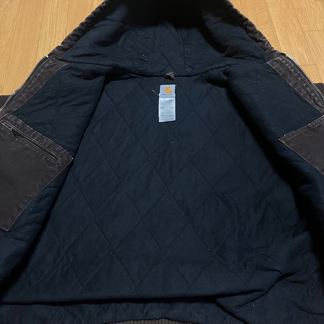 [XL] 칼하트 US J130 액티브 자켓 DKB 상품이미지2