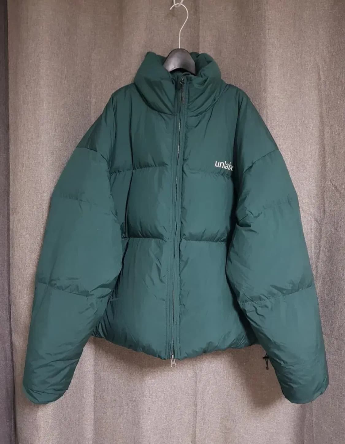 언레이블 덕다운 숏패딩 L 상품이미지5