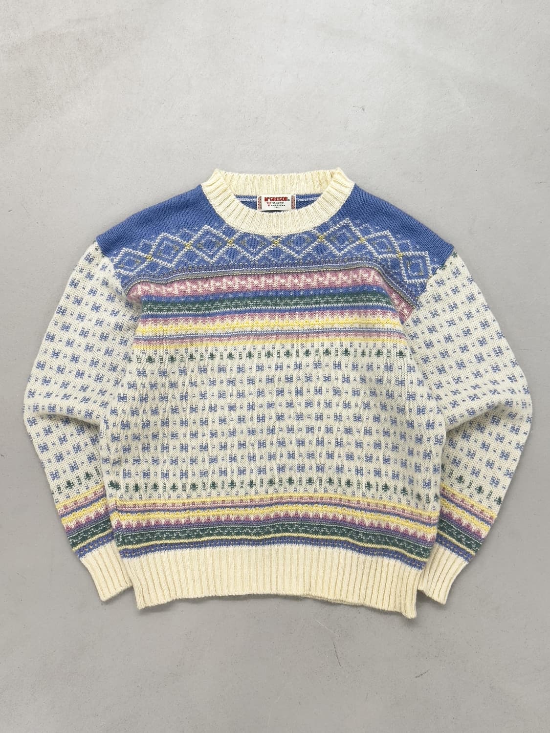 맥그리거 페어아일 스웨터 상품이미지1