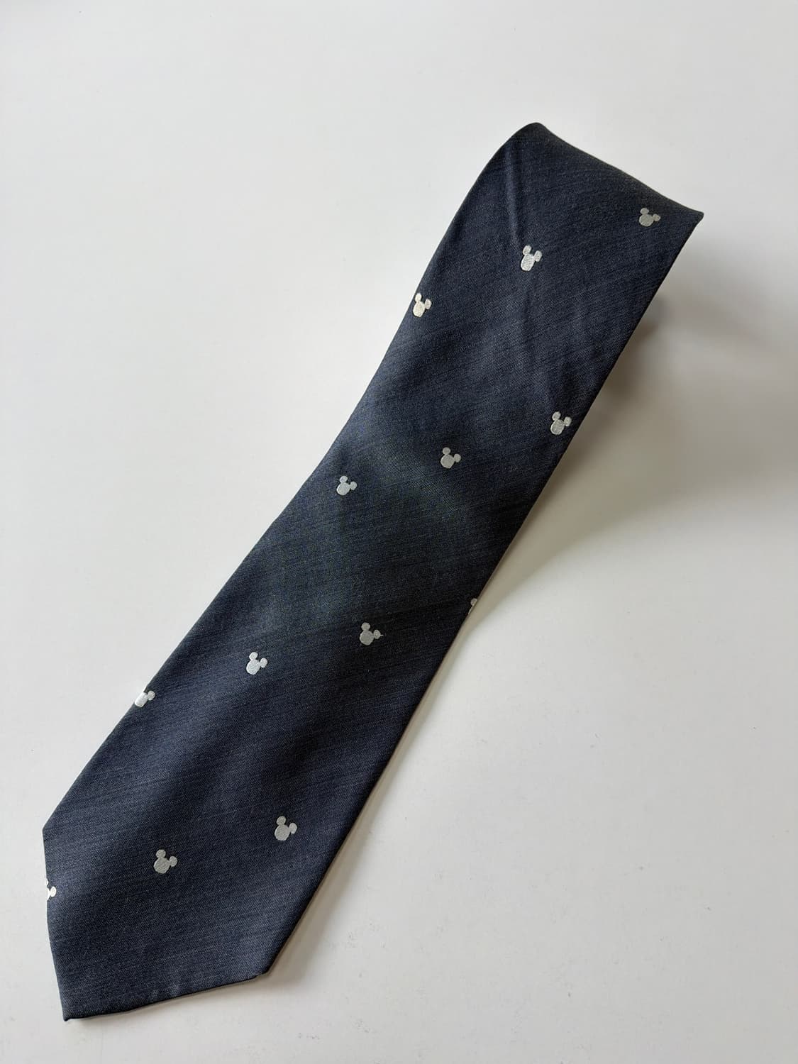 미키마우스 혼방 넥타이 9.3cm 상품이미지1