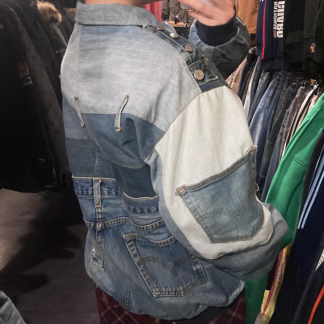 [IM]리바이스 리메이크 카라 데님자켓 상품이미지6