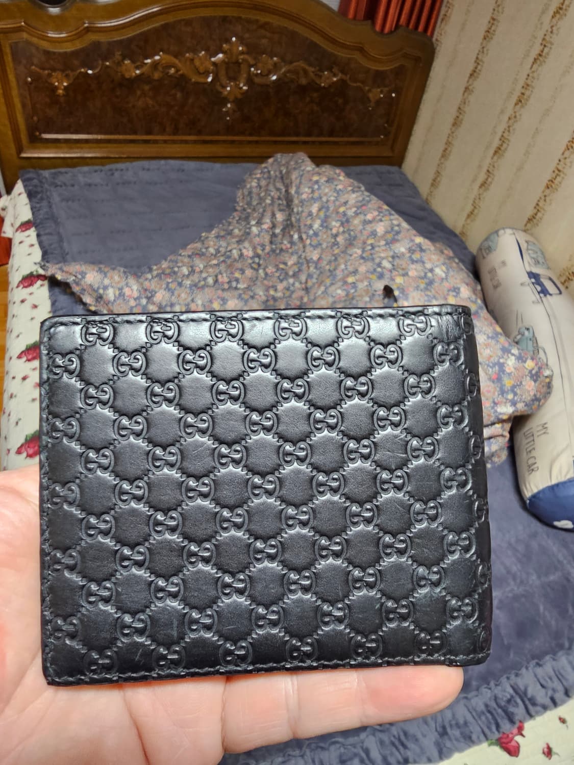 (정품) 구찌 마이크로시마 반지갑/260987/개인/팝니다. 상품이미지4