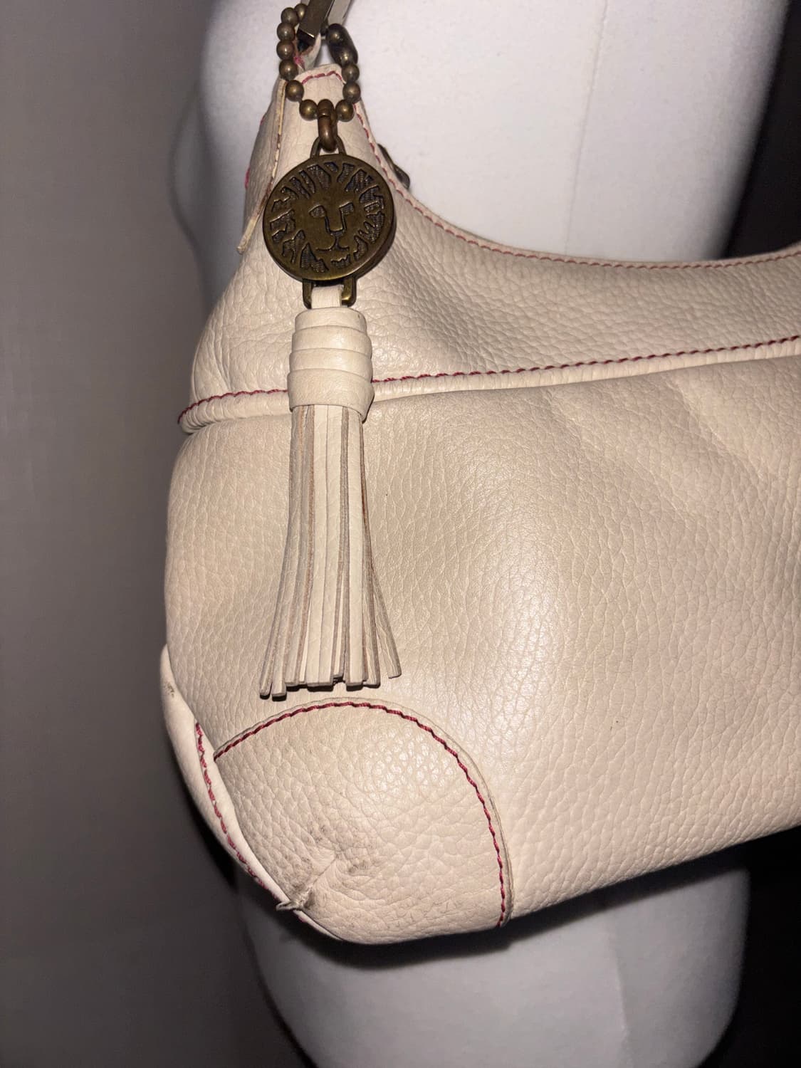 Anne klein vintage ivory shoulder bag 상품이미지4