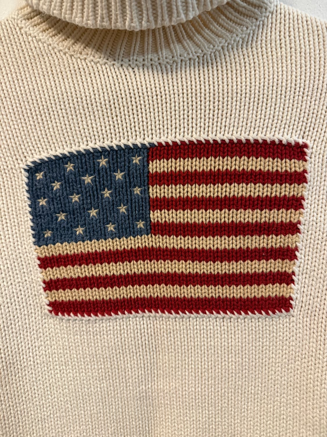 폴로랄프로렌 성조기 터틀넥 니트 상품이미지2