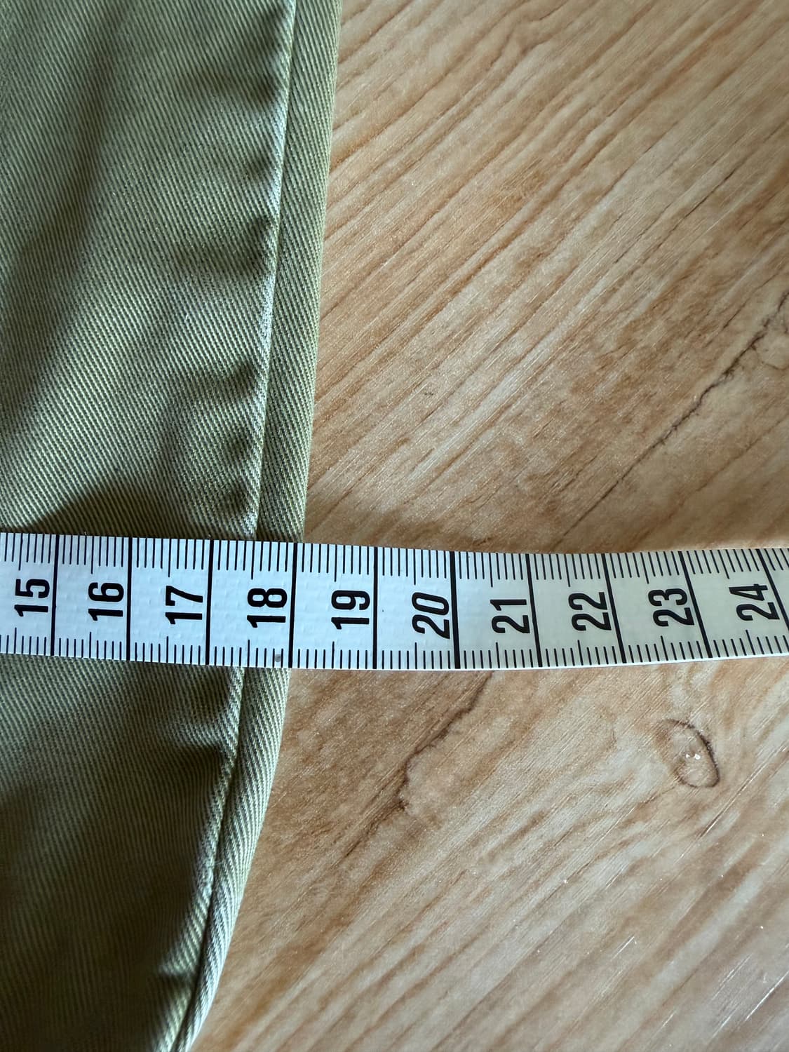 모드피터스 카키색 가먼트 바지 32사이즈 인터메조 수입 상품이미지7