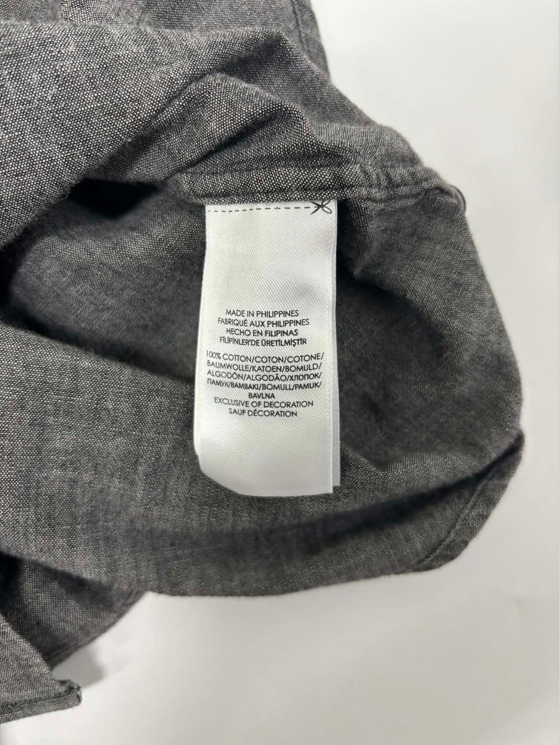 폴로 랄프로렌 그레이 슬림핏 걸즈 셔츠(6) 상품이미지5