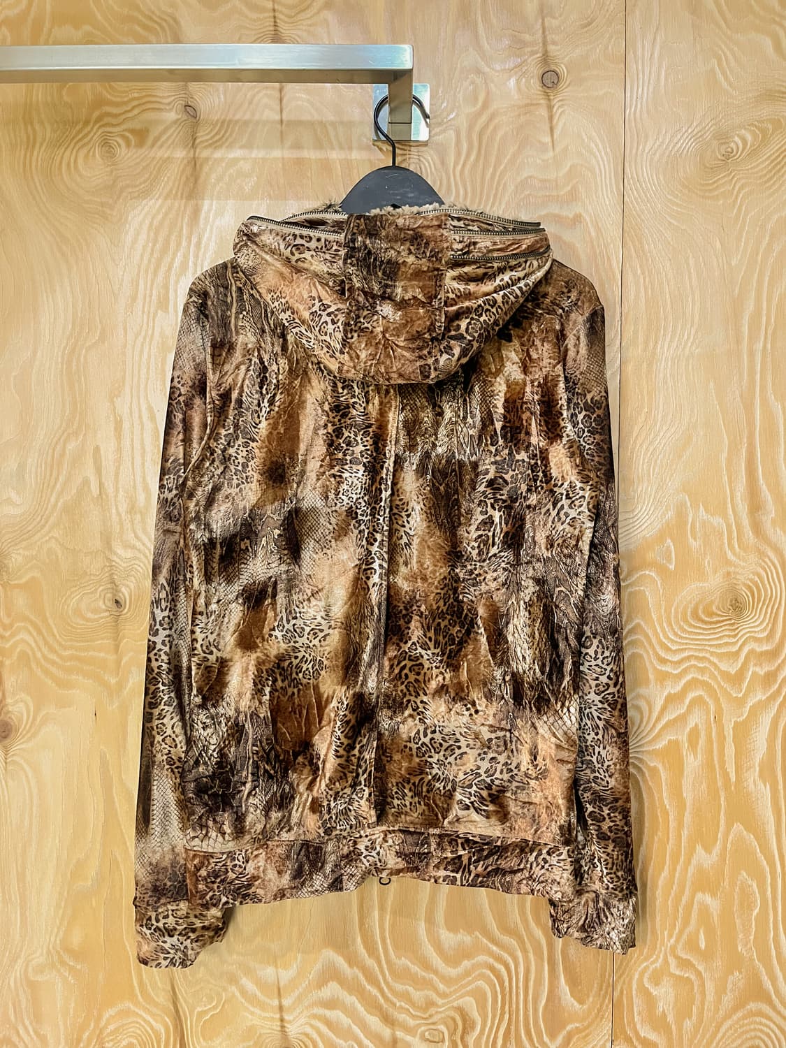 토네이도 마트 레오파드 멀티 집 후디 상품이미지5