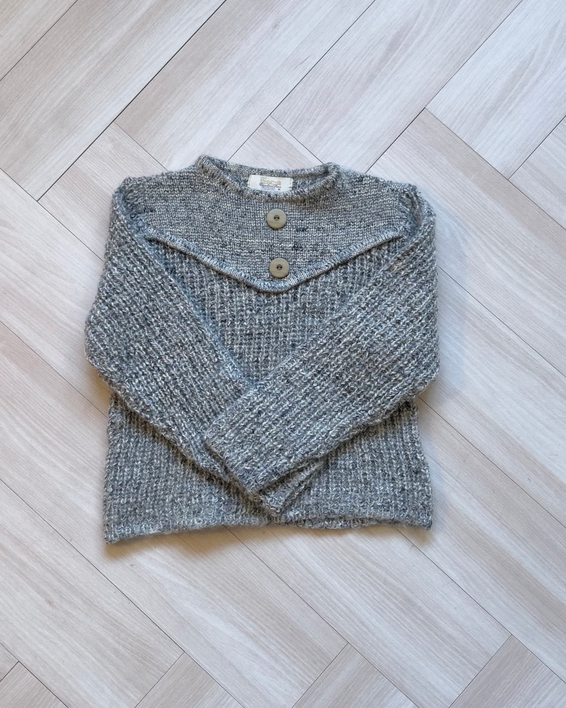 [Vintage] Botton Wool Knit 상품이미지2