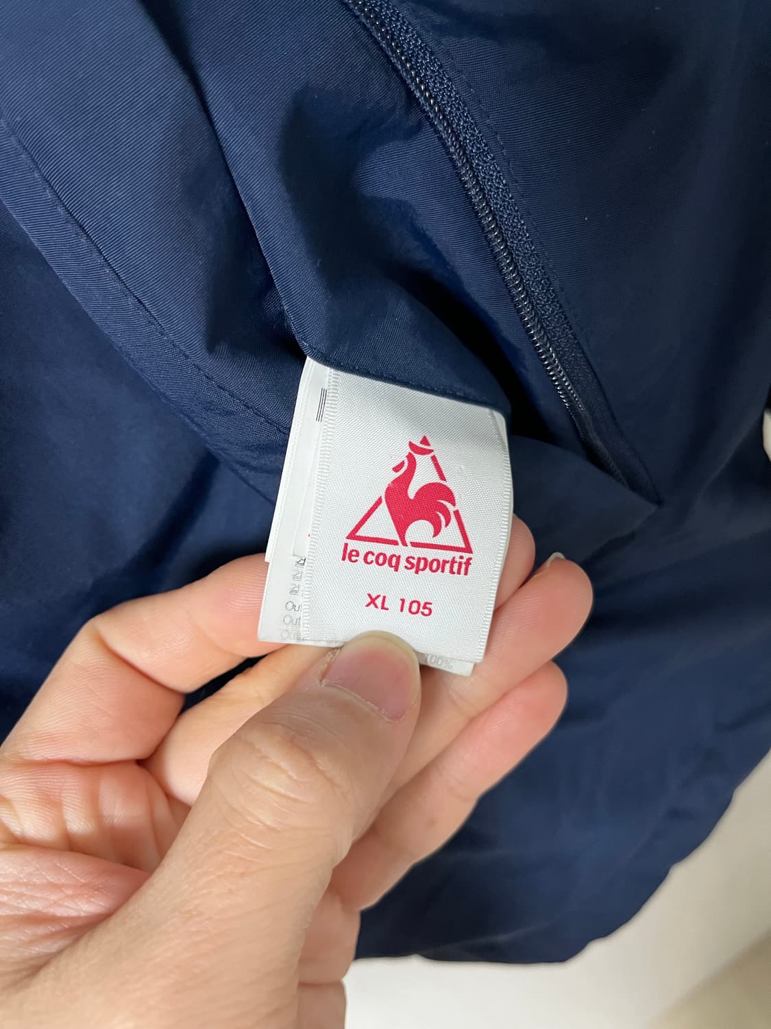 르꼬끄 (le coq) 배색 플리스 안감 윈드브레이커 XL 상품이미지6