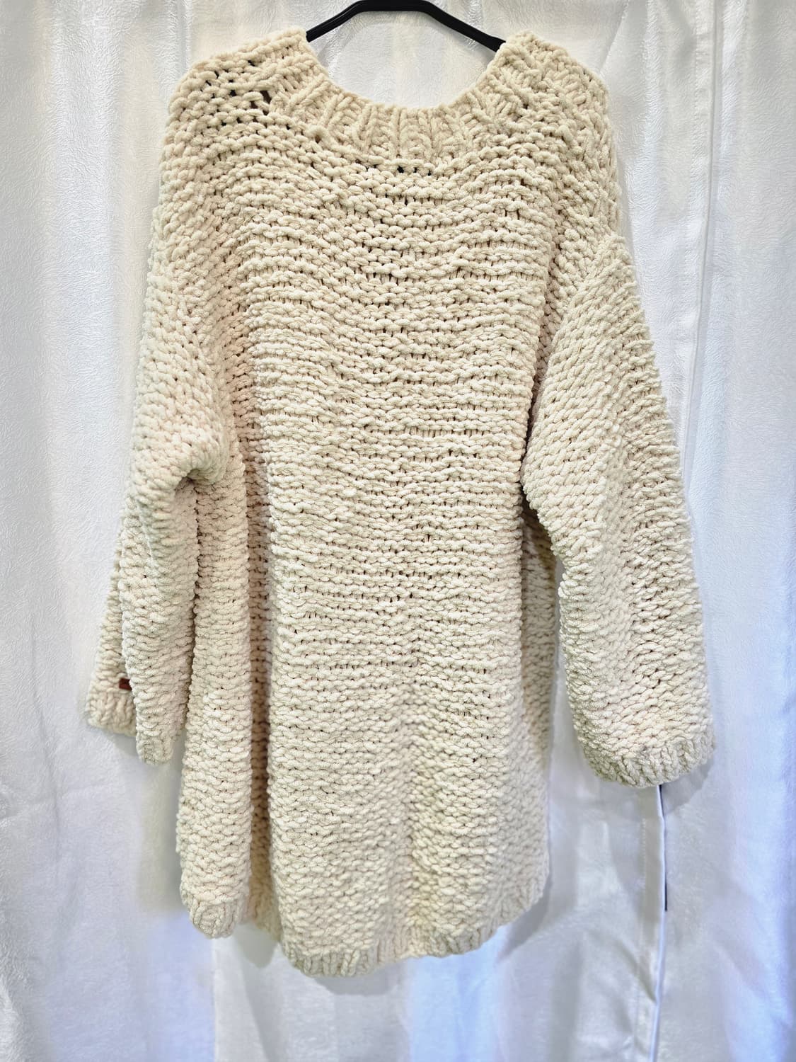 소프트 벨벳 니트 오버핏 상품이미지1