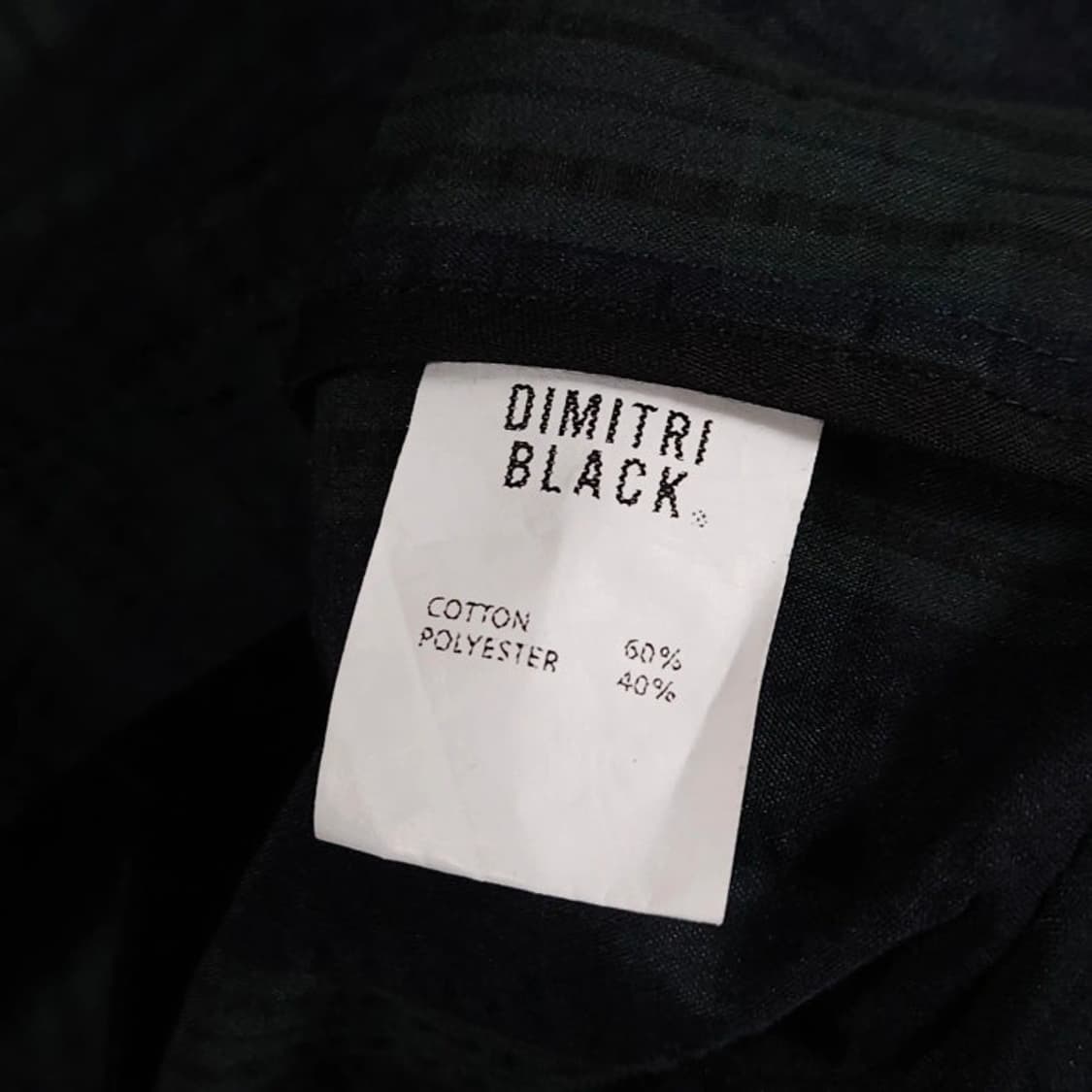 105 DIMITRI BLACK 디미트리블랙 시어서커 블랙와치 자켓 상품이미지8