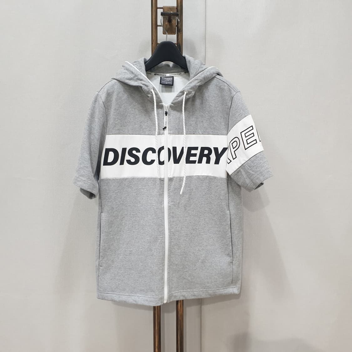 디스커버리 남성 스포티 팝 트레이닝 반팔 자켓 95 상품이미지1