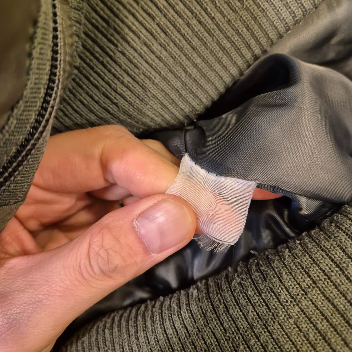 (M)PROPPER 카키 MA-1 항공점퍼  상품이미지4