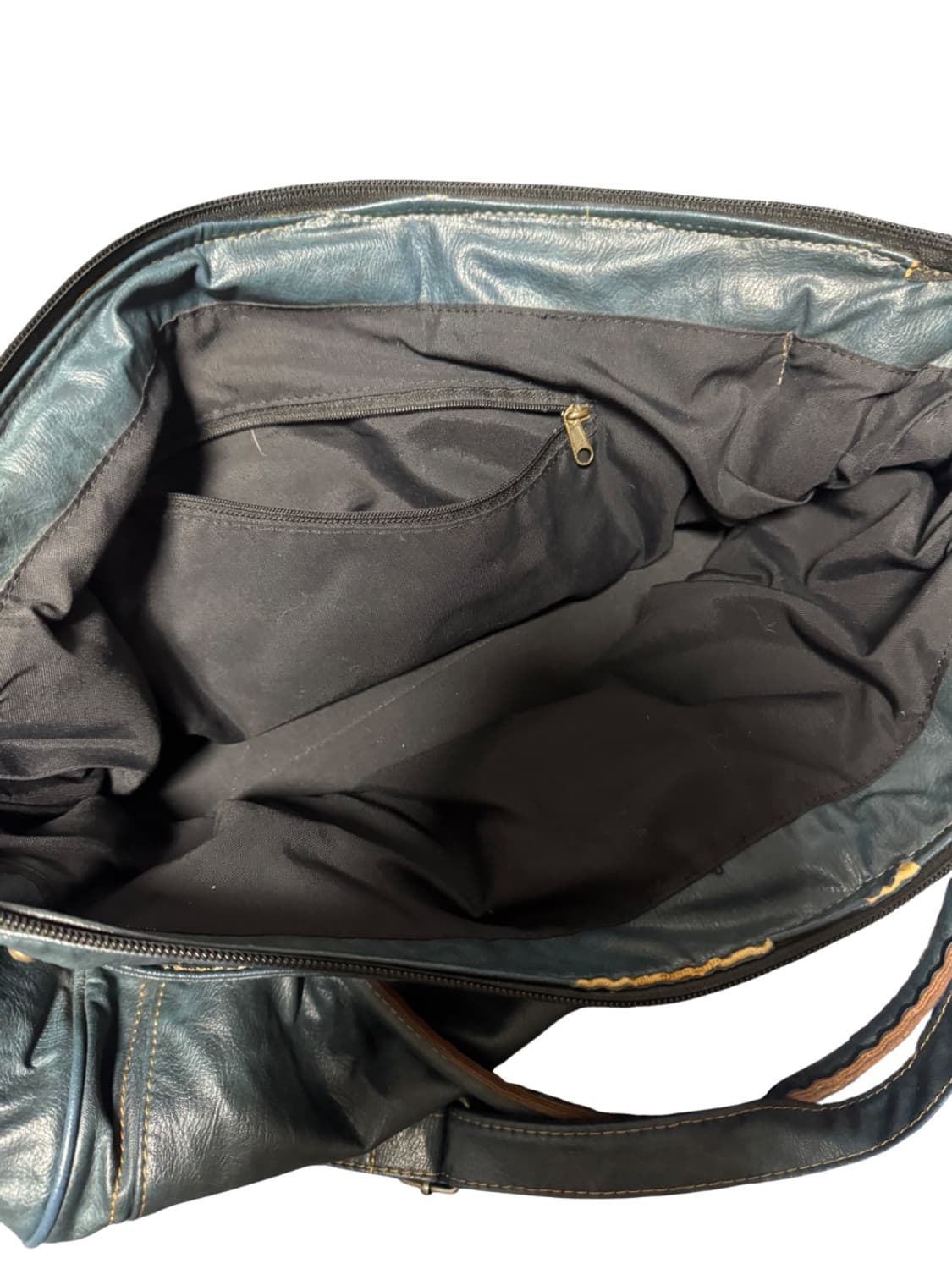 "Unknown" OO's Dark Blue Leather Bag 상품이미지2