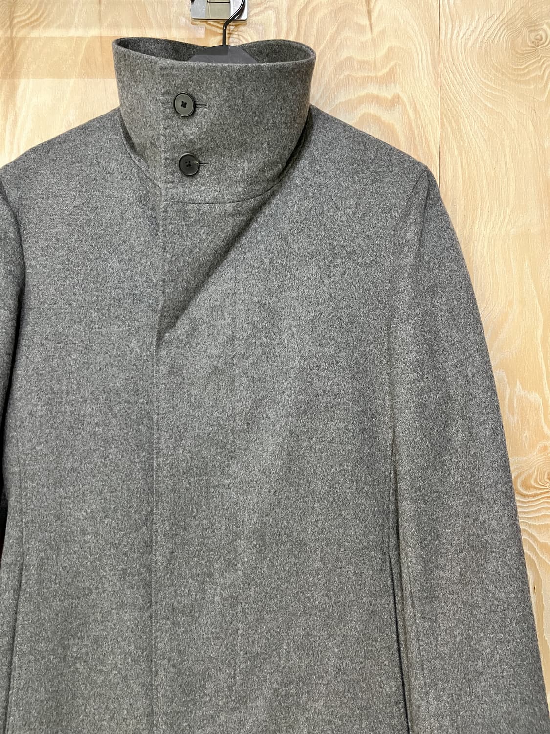 아티잔 100% 캐시미어 울 코트 상품이미지5